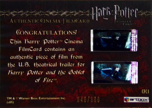 CFC1 - Nagini and Barty Crouch Jr - Back