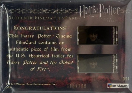 CFC9 - Harry's Duel with Dark Lord - Back