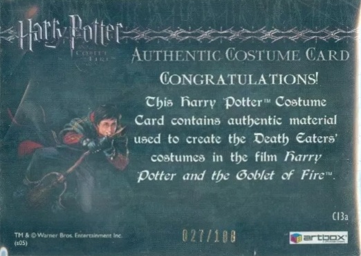 C13a - Death Eater Robes - Back