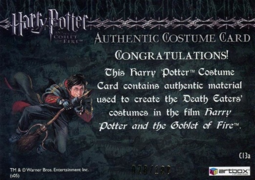 C13a - Death Eater Robes - Back