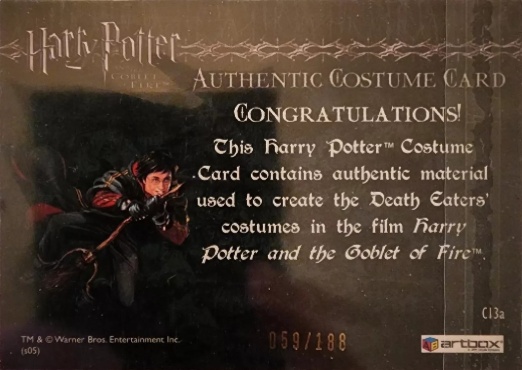 C13a - Death Eater Robes - Back