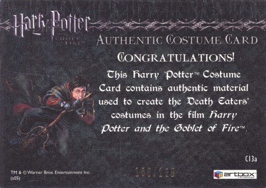 C13a - Death Eater Robes - Back