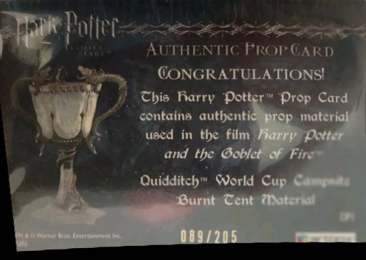 CIP1 - Burnt Tent Material - Back