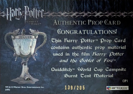 CIP1 - Burnt Tent Material - Back