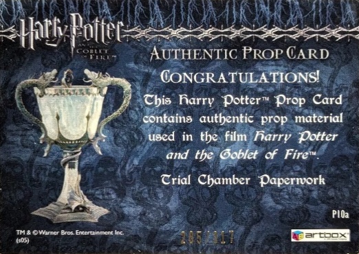 P10a - Trial Chamber Paperwork - Back