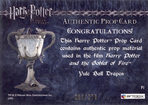 P1 - Yule Ball Drapes - Back