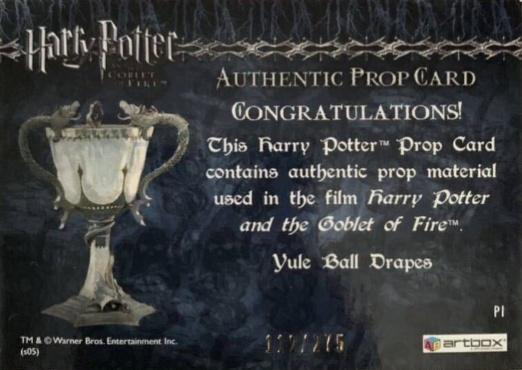 P1 - Yule Ball Drapes - Back