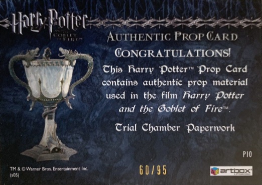 P10 - Trial Chamber Paperwork - Back