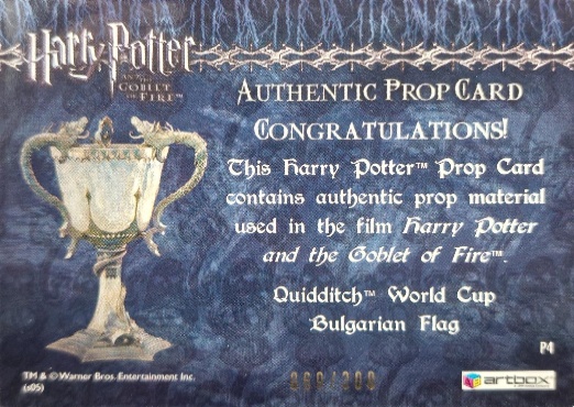 P4 - Bulgarian Flag - Back