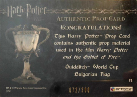 P4 - Bulgarian Flag - Back