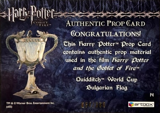 P4 - Bulgarian Flag - Back