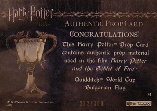 P4 - Bulgarian Flag - Back