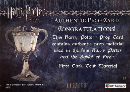 P7 - First Task Tent Material - Back