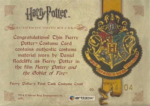 03 - Harry Crest Patch - Back