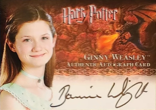 Bonnie Wright as Ginny Weasley - Front