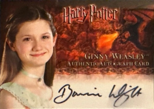 Bonnie Wright as Ginny Weasley - Front
