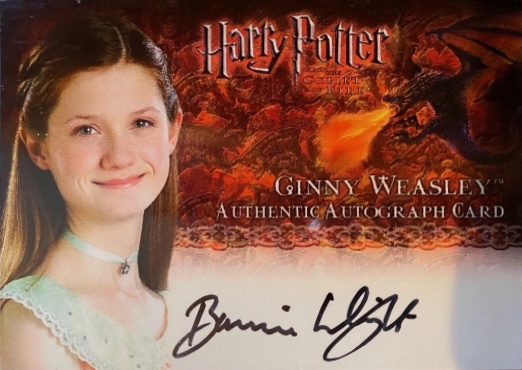 Bonnie Wright as Ginny Weasley - Front