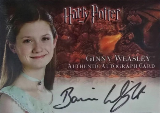 Bonnie Wright as Ginny Weasley - Front
