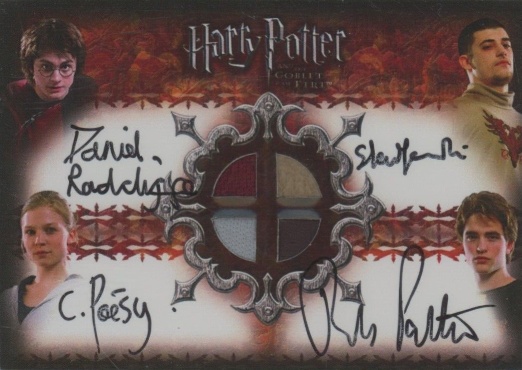 Daniel Radcliffe Robert Pattinson Stanislav Ianevski Clemence Poesy - Front