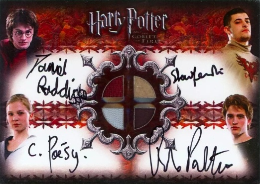 Daniel Radcliffe Robert Pattinson Stanislav Ianevski Clemence Poesy - Front