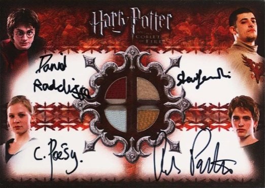 Daniel Radcliffe Robert Pattinson Stanislav Ianevski Clemence Poesy - Front