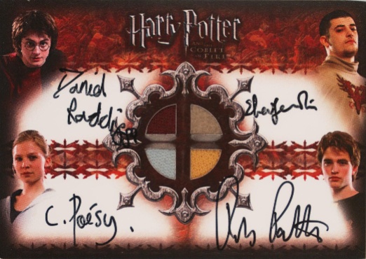 Daniel Radcliffe Robert Pattinson Stanislav Ianevski Clemence Poesy - Front