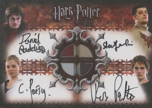 Daniel Radcliffe Robert Pattinson Stanislav Ianevski Clemence Poesy - Front
