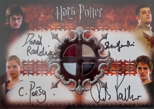 Daniel Radcliffe Robert Pattinson Stanislav Ianevski Clemence Poesy - Front