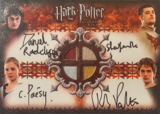 Daniel Radcliffe Robert Pattinson Stanislav Ianevski Clemence Poesy - Front
