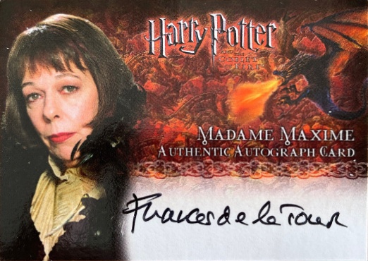 Frances De La Tour as Madam Maxime - Front