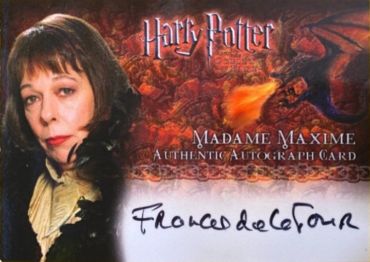Frances De La Tour as Madam Maxime - Front
