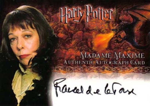 Frances De La Tour as Madam Maxime - Front