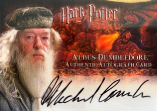 Michael Gambon as Albus Dumbledore - Front