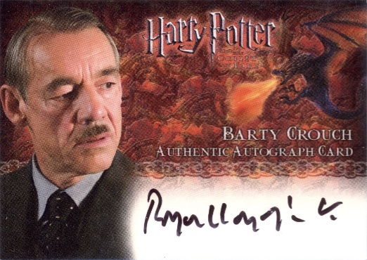 Roger Lloyd-Pack as Barty Crouch - Front