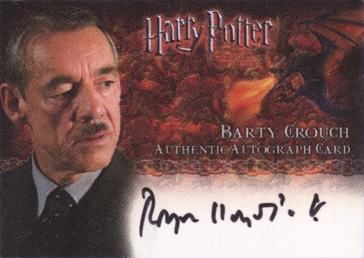 Roger Lloyd-Pack as Barty Crouch - Front