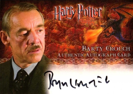 Roger Lloyd-Pack as Barty Crouch - Front