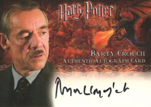 Roger Lloyd-Pack as Barty Crouch - Front
