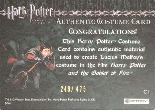 C1 -  Lucius Malfoy's Robe - Back