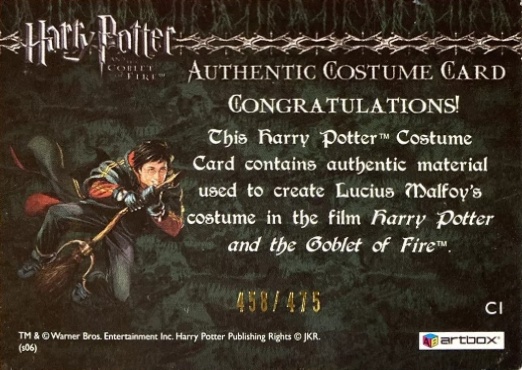 C1 -  Lucius Malfoy's Robe - Back