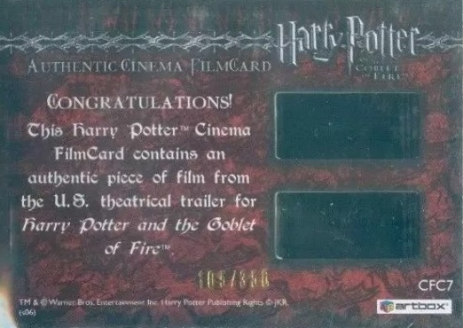 CFC7 - Harry in the Owlery - Back