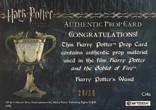 Ci4a - Harry Potter's Wand - Back