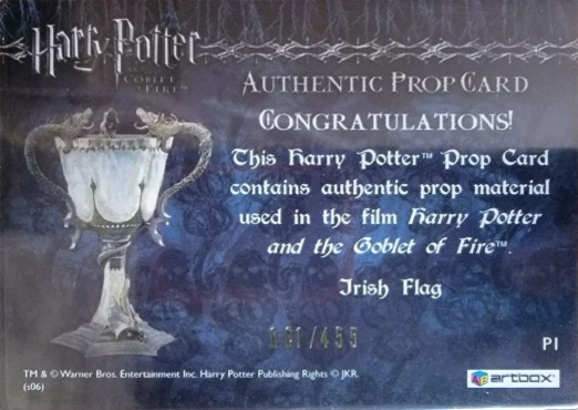 P1 - Irish Flag - Back