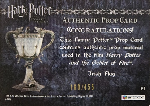 P1 - Irish Flag - Back