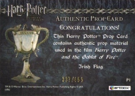 P1 - Irish Flag - Back