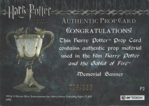 P2 - Memorial Banner - Back