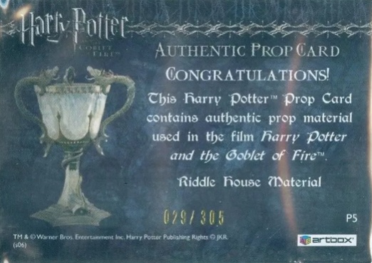 P5 - Riddle House Material - Back