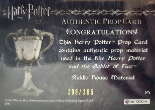 P5 - Riddle House Material - Back