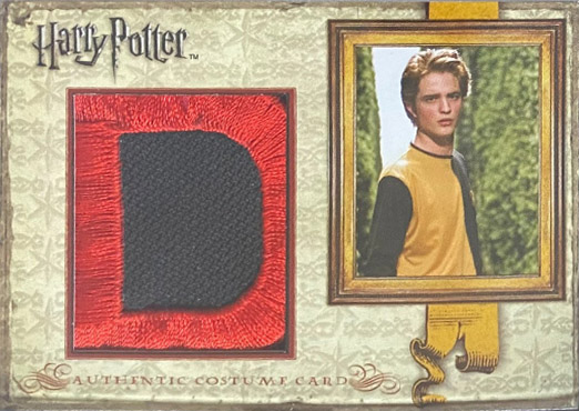Cedric Diggory's Third Task Costume Detail