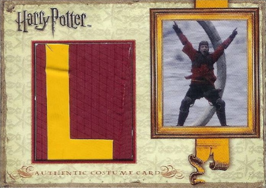 Ron Weasley's Quidditch Costume Detail - Front