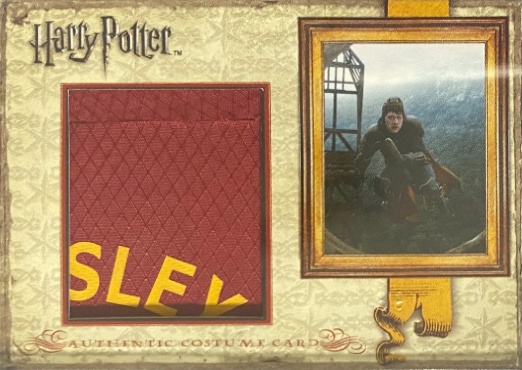Ron Weasley's Quidditch Costume Name Patch - Front
